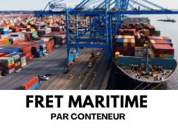 Maritime : +/- 45 à 60 jours